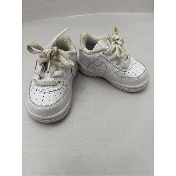 Nike Other - Nike Air Force 1 AF1 child Size 3C White Athletic Sneakers (DH2926-111)
